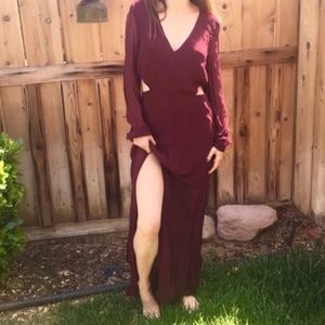 Chan Luu cut out maxi